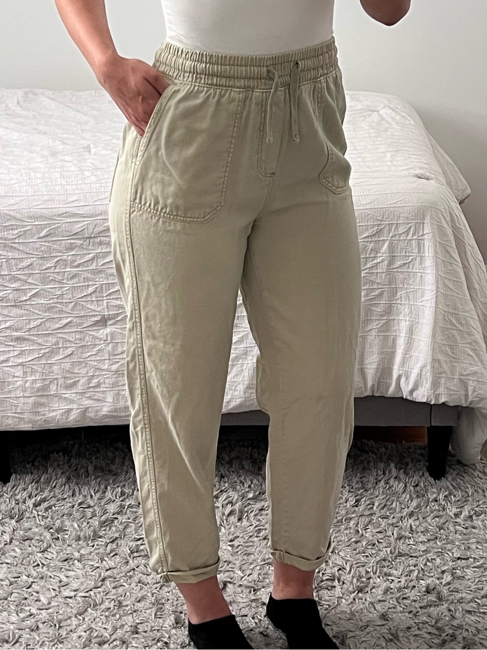 Drawstring Utility Pants